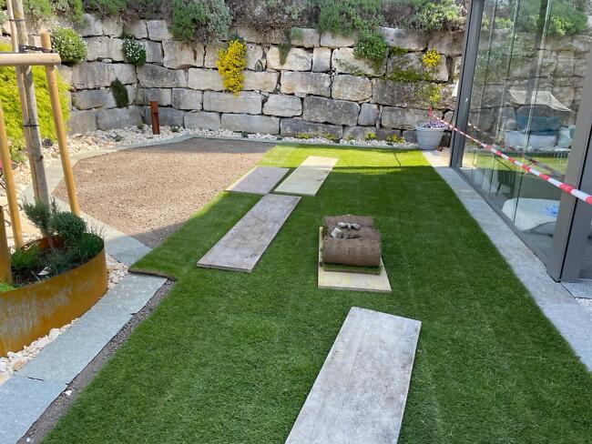 Fortschritt Fortschritt Privatgarten in Schoefflisdorf