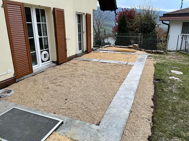 Fortschritt Fortschritt Privatgarten in Schoefflisdorf